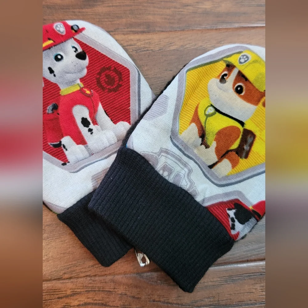 PAW Patrol Fleece Fabric Baby Mittens